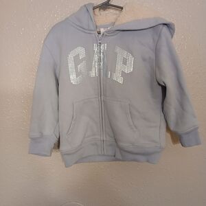 GAP Kids Light Blue Zip-Up Hoodie